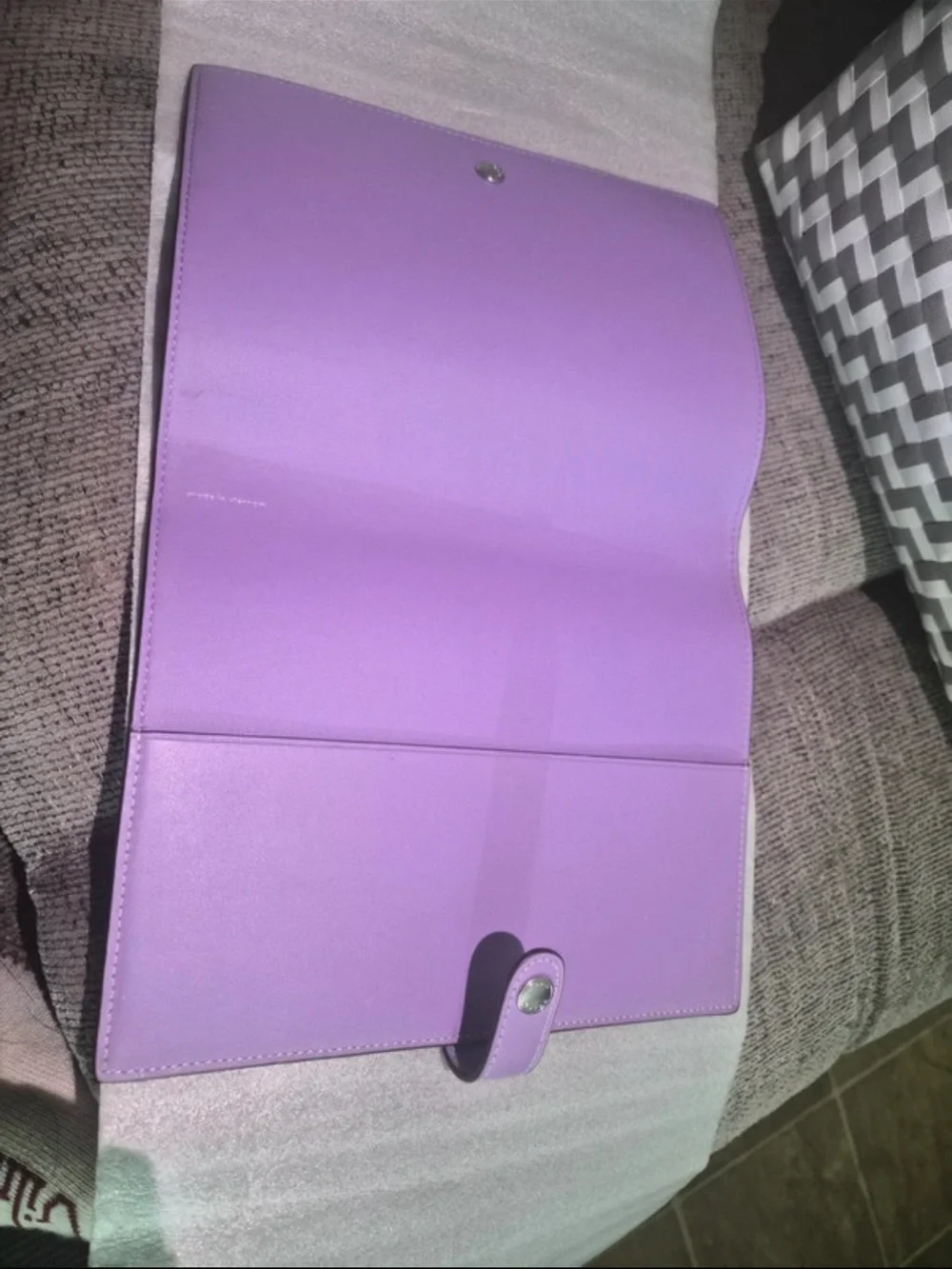 💜📚💜 COACH IRIS NOTEBOOK IN SIGNATURE CANVAS 💜📚💜 NWOT 💜📚💜